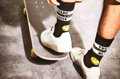 Burlington met du smile sur ses chaussettes 