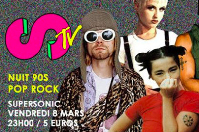 STV Nuit 90's Pop Rock au Supersonic
