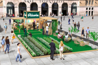 Le Champ de plantes by Ricola à Saint Lazare 