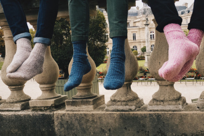 Chaussettes orphelines par Márcia de Carvalho 