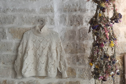 Les mailles douces de Charlotte Sometime