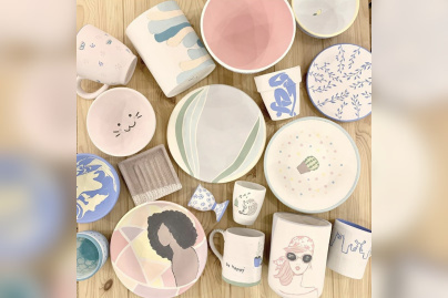 Noël 2020 : les ateliers de peinture sur céramique de l'Atelier Geneviève