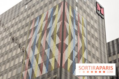 CitizenM inaugure une œuvre d'art sur ses fenêtres à Gare de Lyon