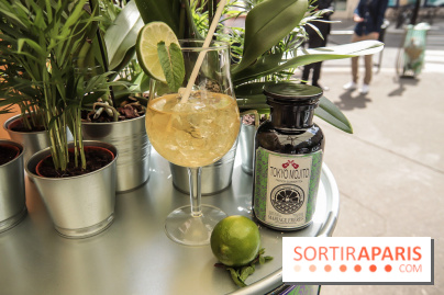 Thé glacé et éclair Tokyo Mojito chez Mariage Frères, les photos