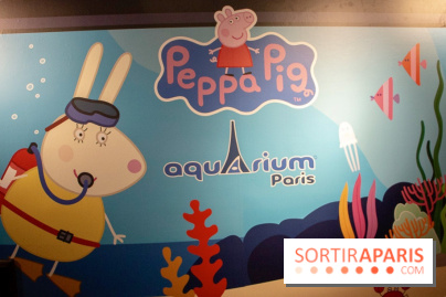 Peppa Pig à l’Aquarium de Paris : les photos