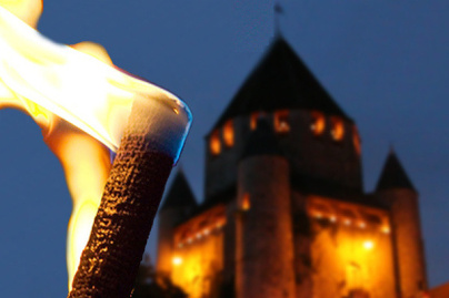 Descente aux flambeaux à Provins, Noël à Provins