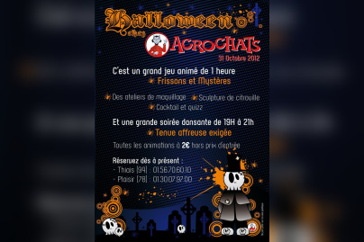Halloween chez Acrochats