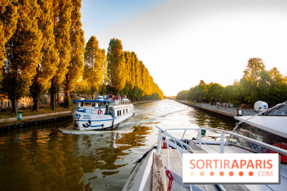 Croisière sur le canal de l'Ourcq