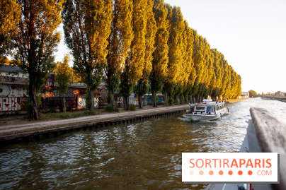 Croisière sur le canal de l'Ourcq
