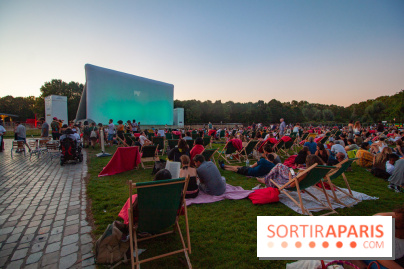 Cinéma en plein air à la Villette