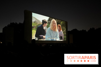 Cinéma en plein air à la Villette