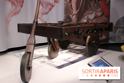 Léonard de Vinci à la Cité des Sciences, l'automobile ?