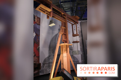 Léonard de Vinci à la Cité des Sciences