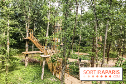 AccroCamp, l'accrobranche des Boucles de Seine