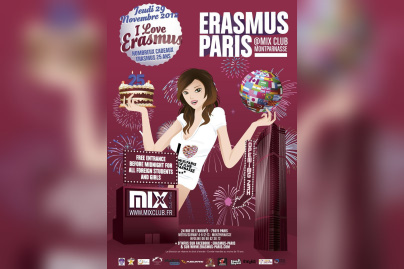 Erasmus Paris : I Love Erasmus