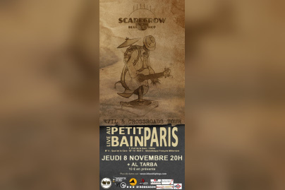 Scarecrow | Blues hiphop au Petit Bain le 8 novembre 2012