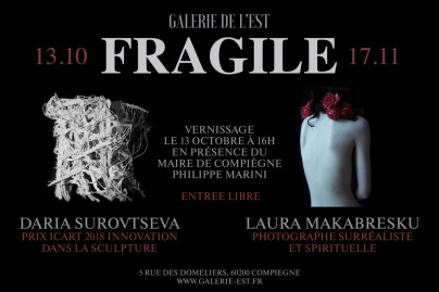 Exposition "Fragile" de Daria Surovtseva et Laura Makabrescu
