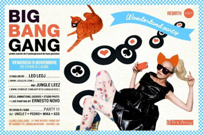 big bang gang party.....WONDERLAND NIGHT!