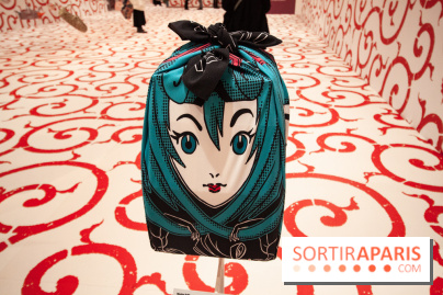 Exposition Furoshiki à l'hôtel de ville