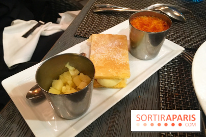 Carte des Frères Pourcel au Bar à Huitres 