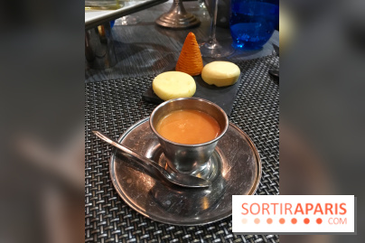 Carte des Frères Pourcel au Bar à Huitres 