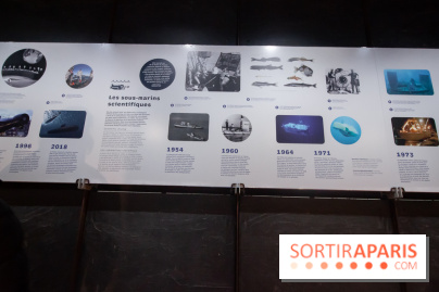 Sous l'Océan, l'exposition de l'Argonaute à la Cité des Sciences