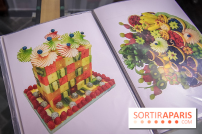 Bûche de Noël 100% fruits de la Ferme de Longchamp