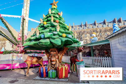 Le Marché de Noël des Tuileries à Paris