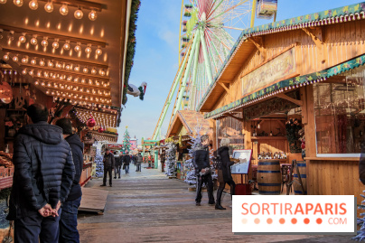 Le Marché de Noël des Tuileries à Paris, Bar à vin