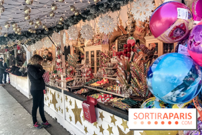Le Marché de Noël des Tuileries à Paris, gourmandises