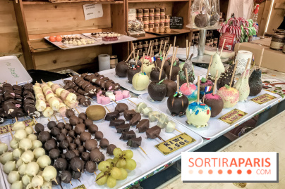 Le Marché de Noël des Tuileries à Paris, gourmandises