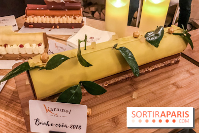Bûches de Noël 2018 chez Karamel by Nicolas Haelewyn 
