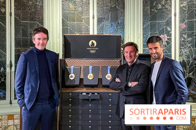 Louis Vuitton façonne les Malles des Médailles et Torches des Jeux Olympiques & Paralympiques 2024