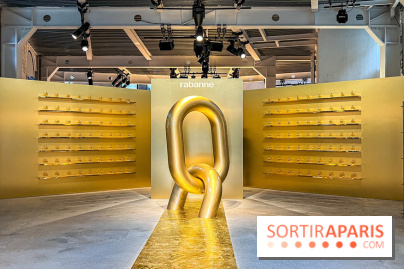 Paris Fashion Week 2024 : Million Gold, le pop up immersif, doré et parfumé de Rabanne   