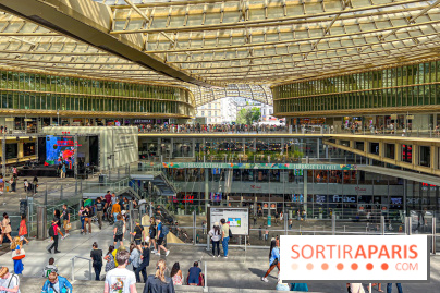 Amel Bent en concert gratuit sous la Canopée du Westfield Forum des Halles, à Paris