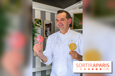 Les cookies glacés de Matthieu Carlin (Hôtel de Crillon) reviennent sur la Place de la Concorde