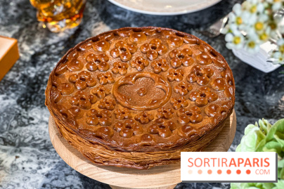 La Galette des Rois 2026 Louis Vuitton par Maxime Frédéric : la noisette sublimée par le Monogram