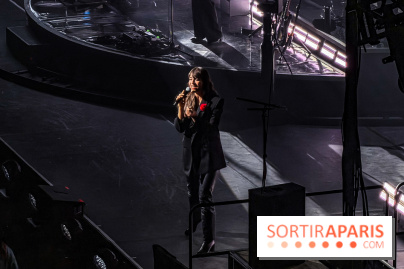 Clara Luciani en concert à l'Accor Arena de Paris en février 2026