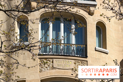 Cette célèbre maison de luxe est sur les Champs-Élysées depuis 1914 et sa première façade existe encore