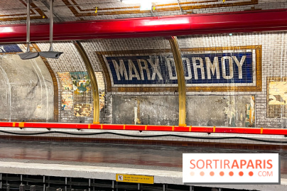 Paris : la station de métro Marx Dormoy, en rénovation, vous dévoile ses vestiges des années 1960