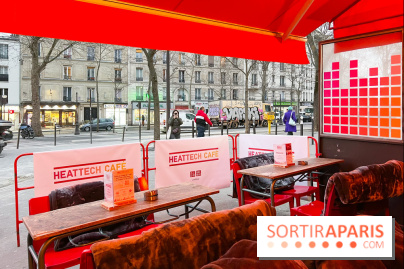 HEATTECH CAFÉ : la terrasse la plus chaude de Paris signée UNIQLO, au Café Chéri(e) 