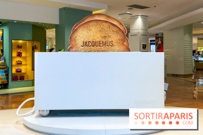 Jacquemus x Galeries Lafayette Haussmann : pop up, installations géantes, café et marché aux fleurs