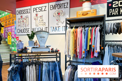Une énorme friperie Kilo Shop ouvre à Paris !