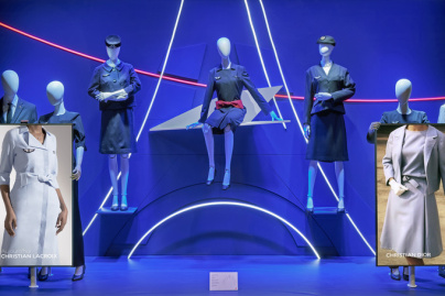 90 ans d'Air France aux Galeries Lafayette : mode, patrimoine, objets mythiques et défilés couture !