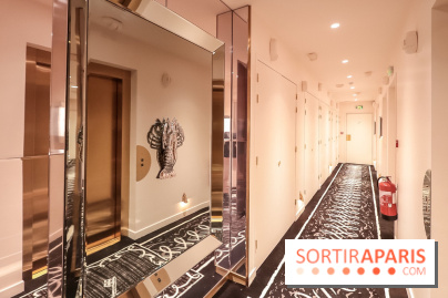 L'Hôtel 9Confidentiel by Starck, couloir