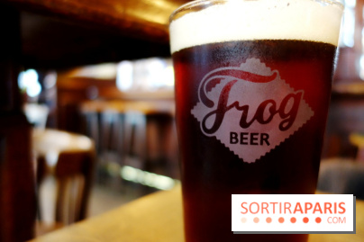 Burger et bière d'hiver chez FrogPubs