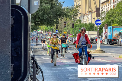 visuel Paris visuel  - vélo - paris sans voitures