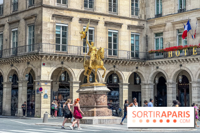 visuel Paris visuel  - Rue de Rivoli - statue Jeanne d'Arc - Place des Pyramides