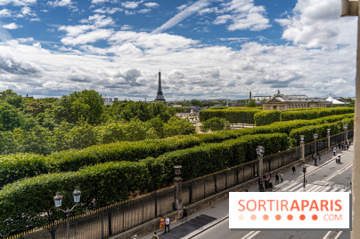 visuel Paris visuel  -  Rue de Rivoli - jardin des Tuileries 