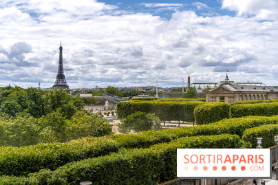 visuel Paris visuel  -  Tuileries - tour eiffel